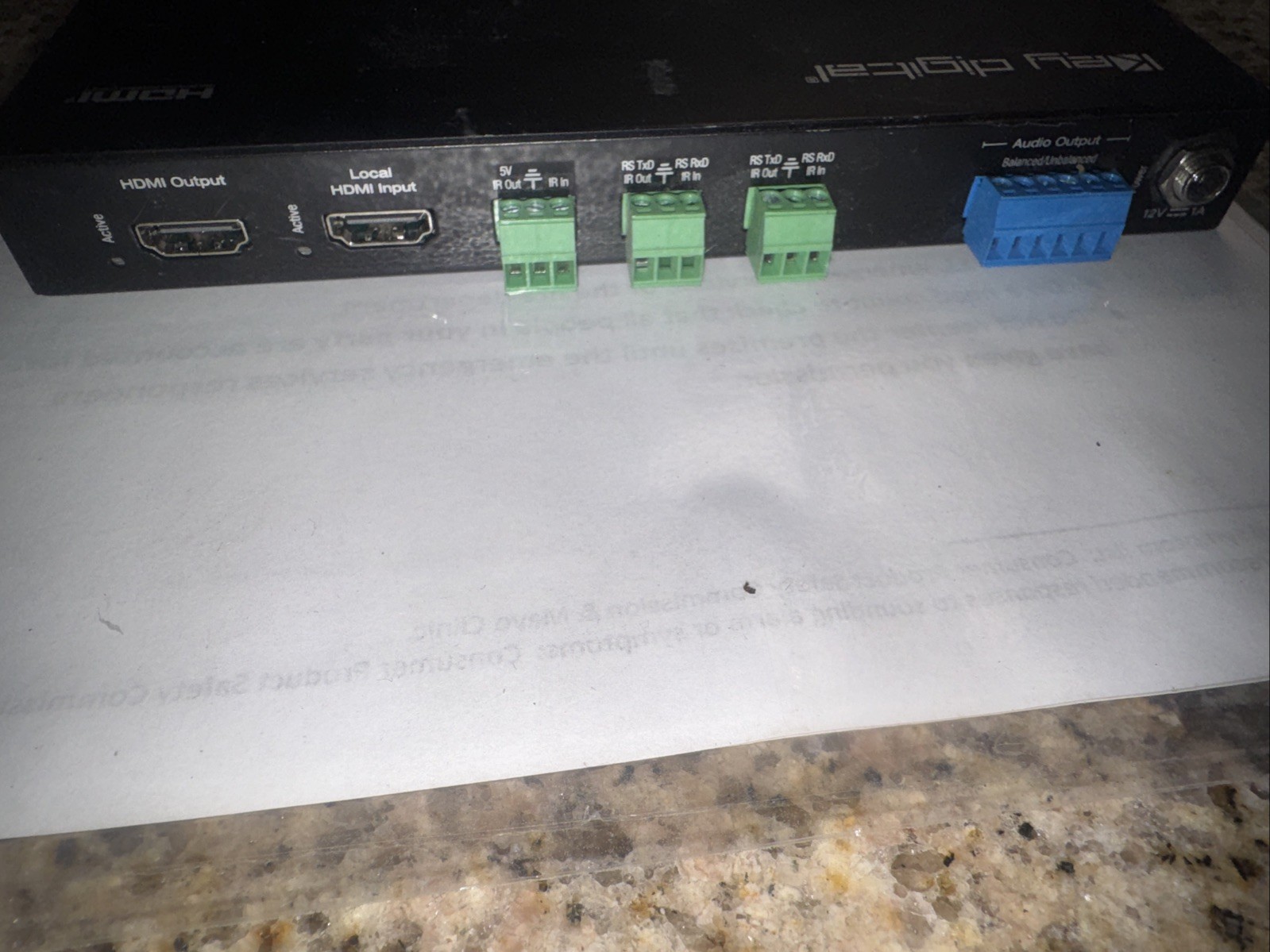 KD-IP922DEC-II 4K AV over IP System Decoder with PoE/Open API Control Ports