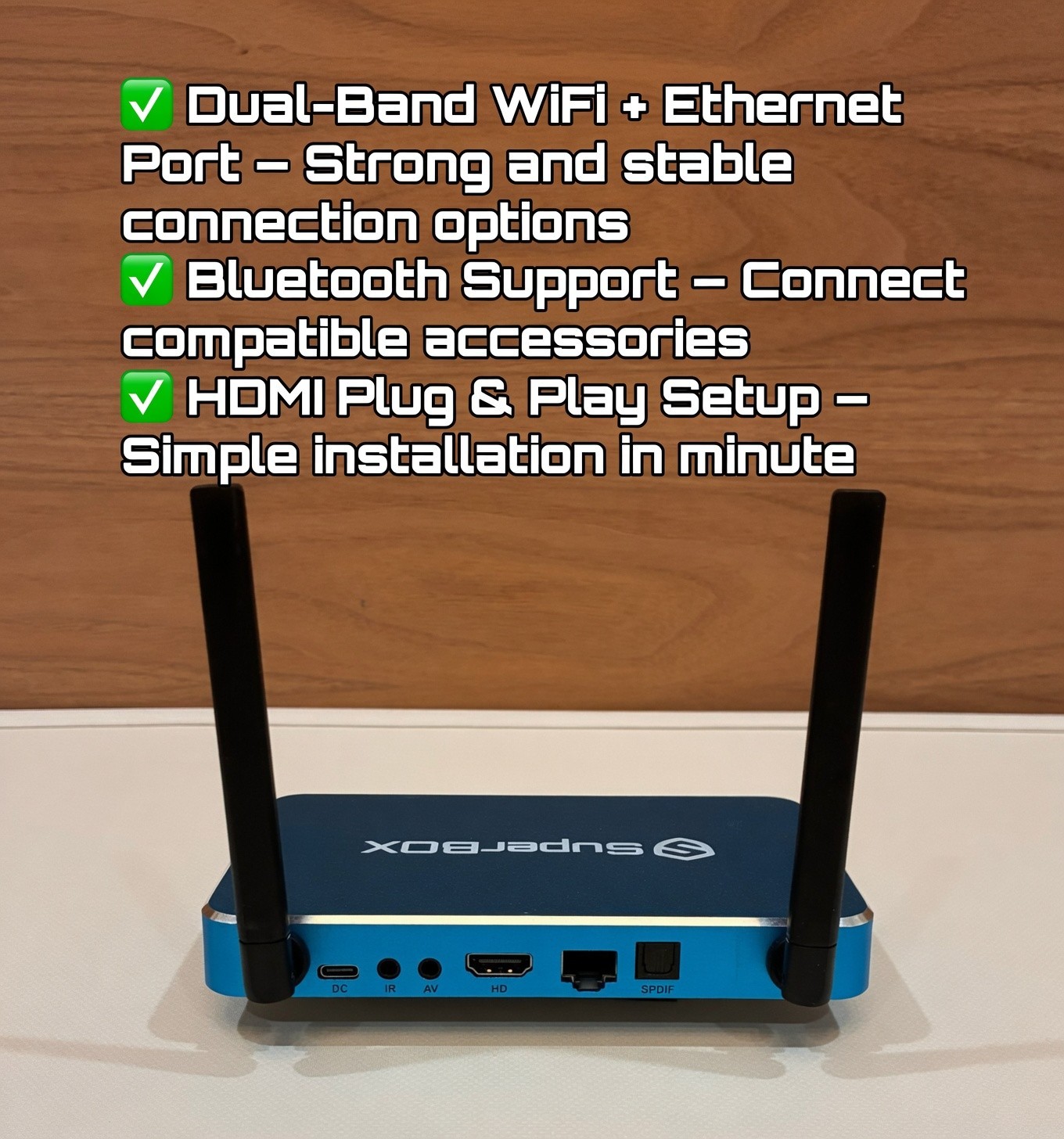 SuperBox S7 Max – Media Streaming Device / TV Box -Free Same Day Shipping!