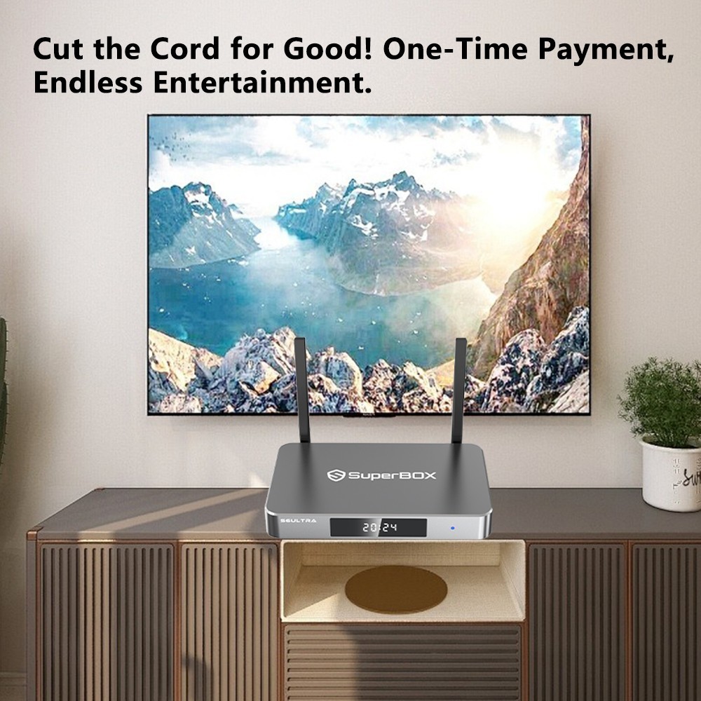 SuperBox S6 Ultra TV BOX Authorized Distributor Ship The Working Day Free Ship