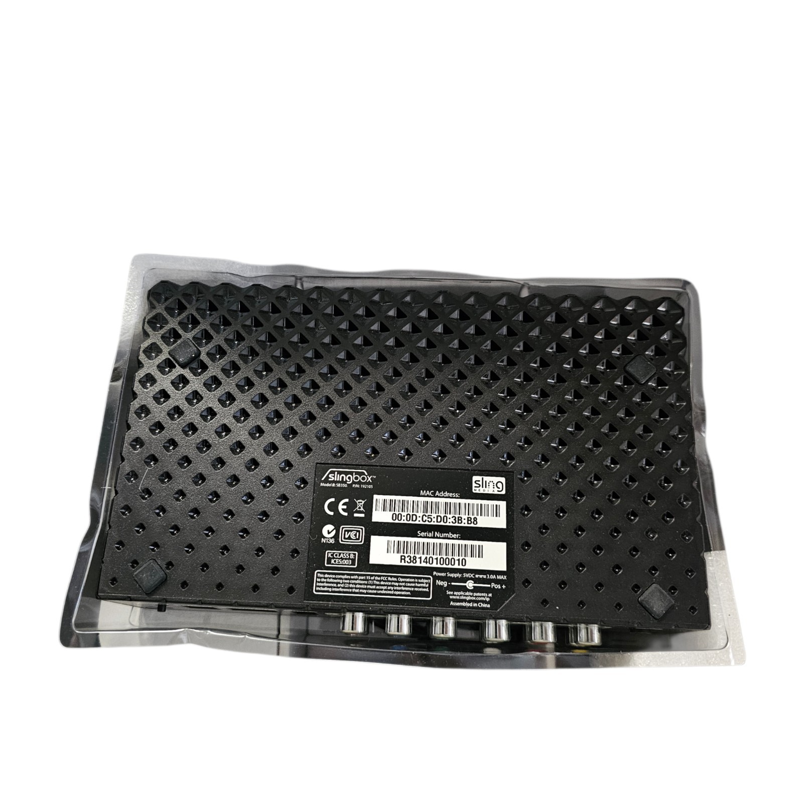 Slingbox 350 Media P{layer WATCH TV ANYWHERE Digital High Definition Video READ