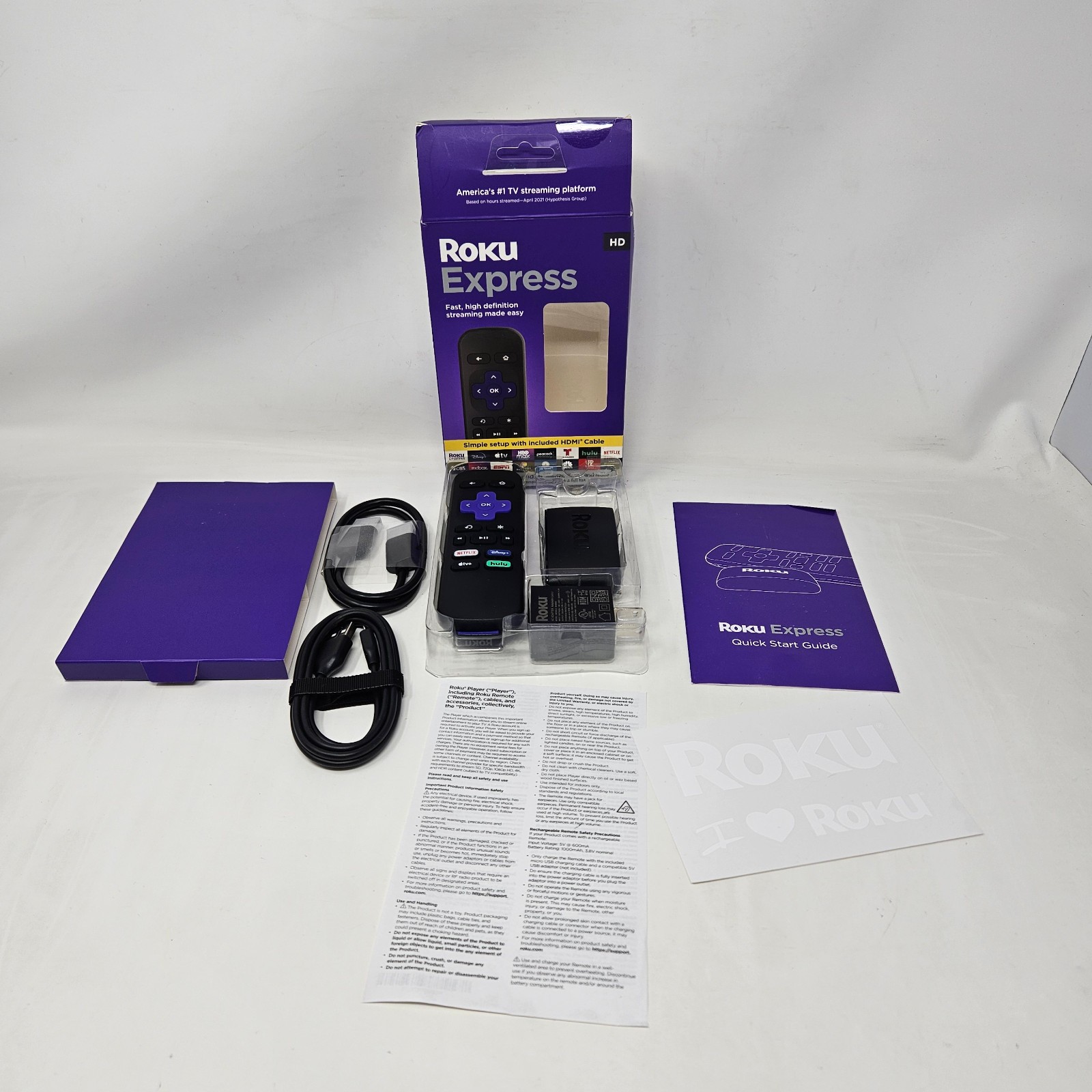 Roku Express 3930R Streaming Media Player