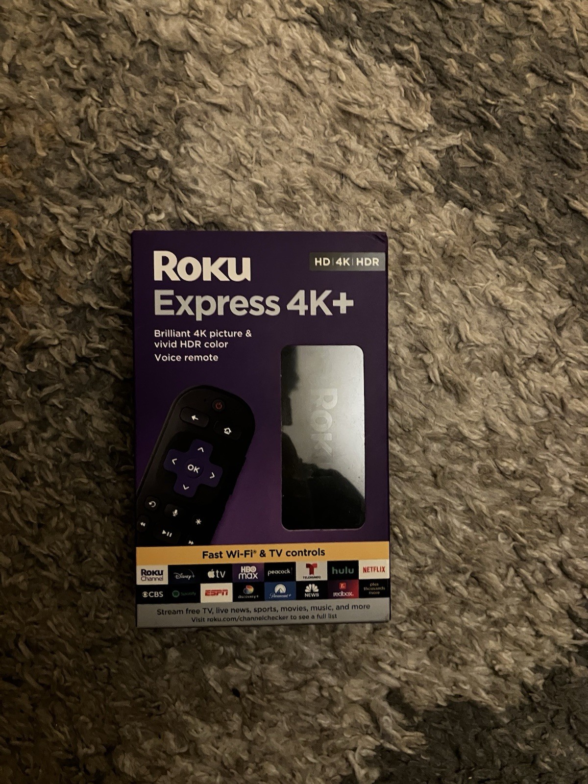 Roku Express 4K+ Media Streaming Player
