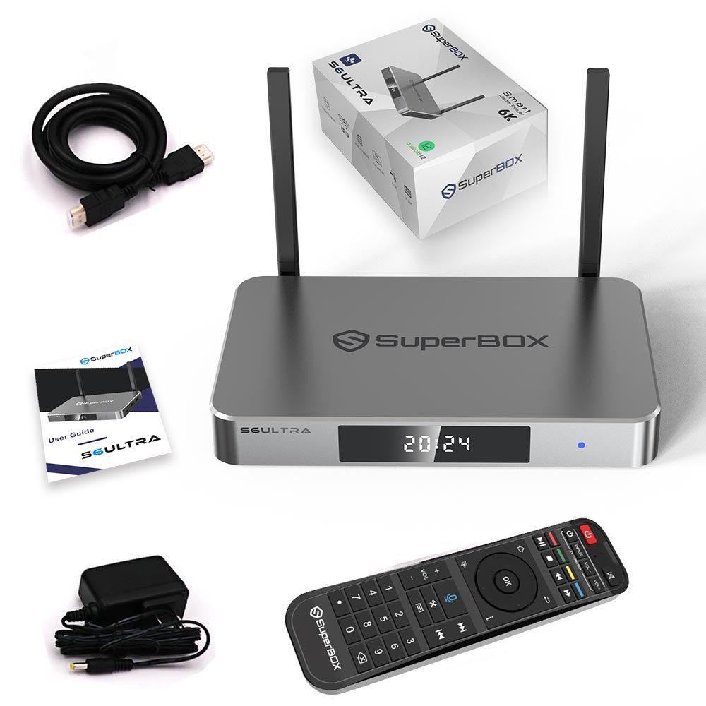 SuperBox S6 Ultra TV BOX New Options for Home Entertainment Shipping Same Day