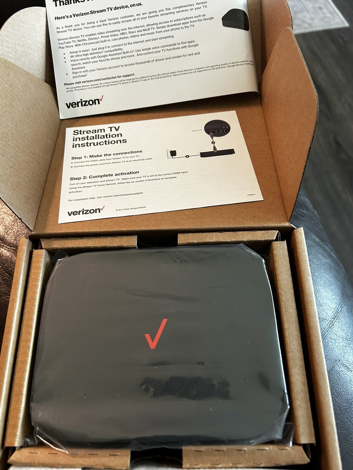 Verizon Stream TV – Black – JV8S
