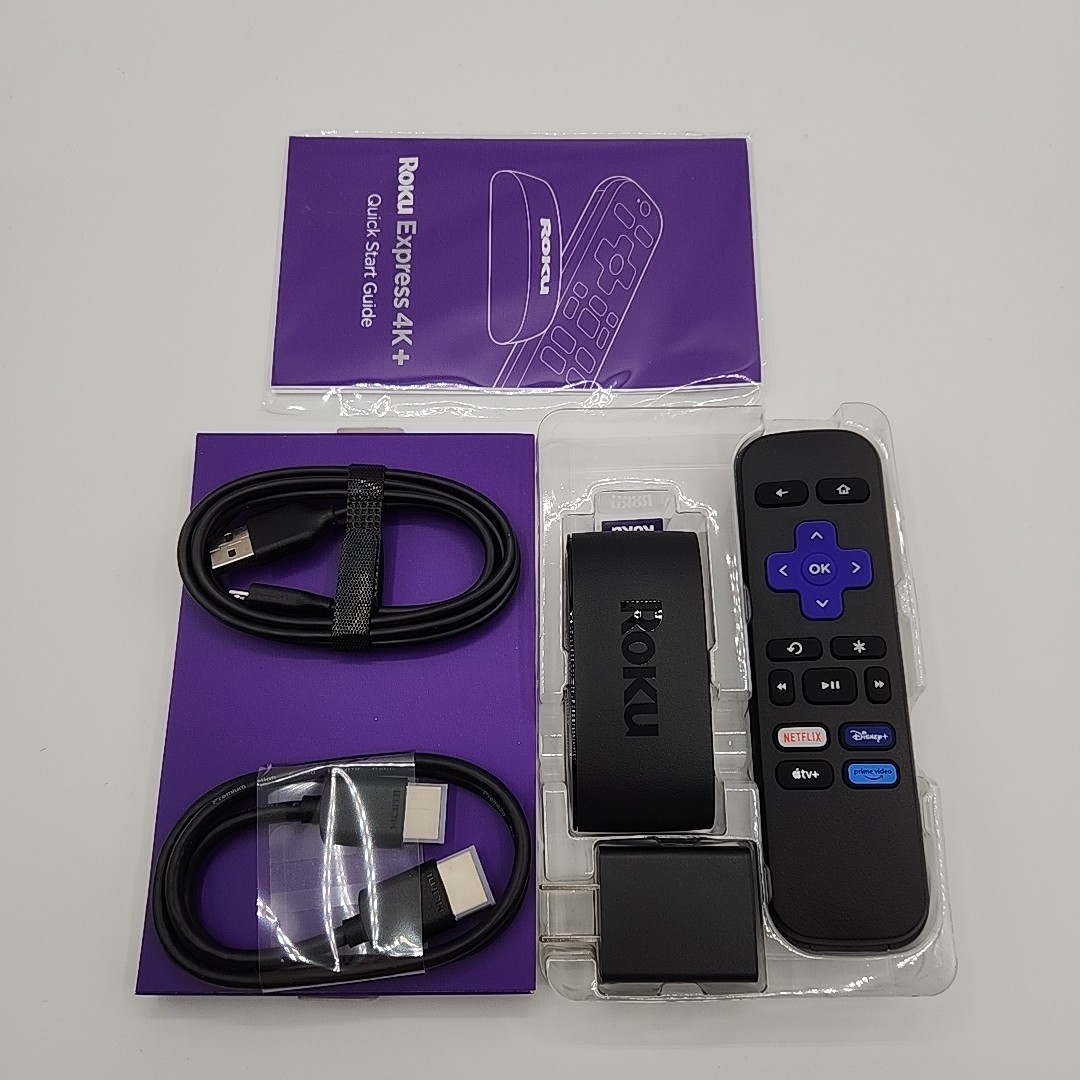 Roku Express 4K+ HDR Media Streamer | Open Box