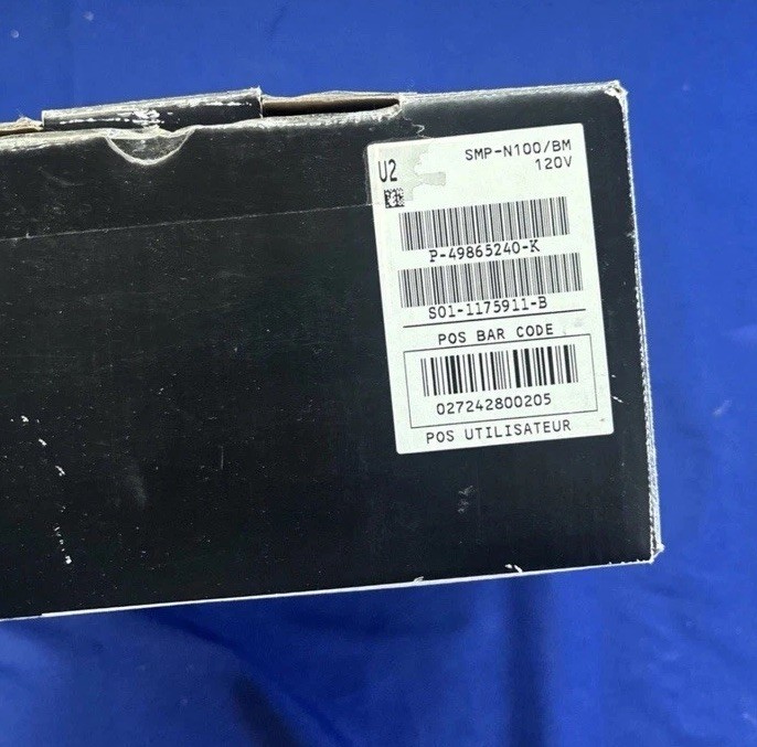 Sony SMP-N100 Network Media Player Black Wi-Fi Ethernet HDMI w/ Remote