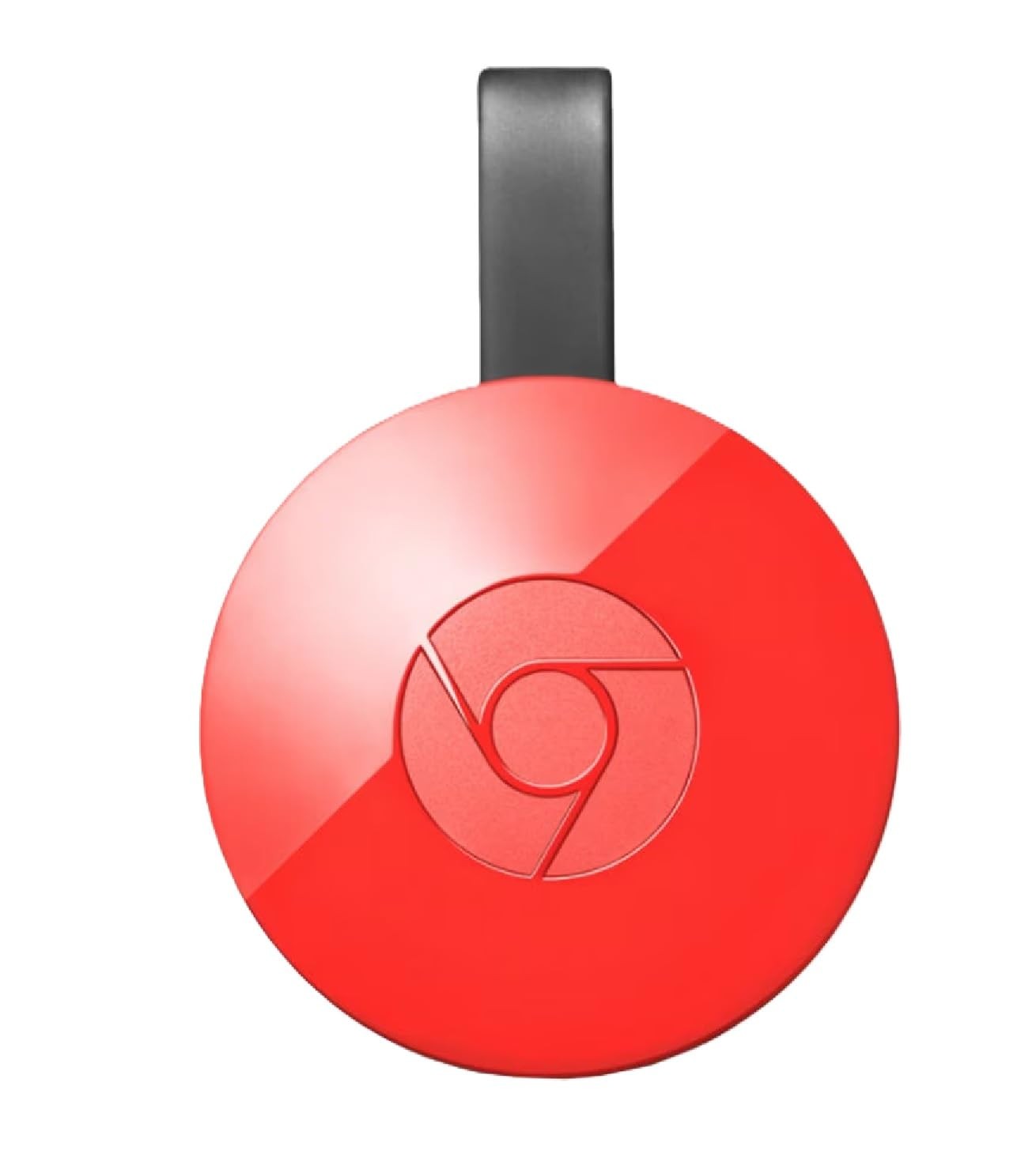 Google Chromecast Streaming Media Player (2nd Gen) HD Media Streamer – Coral Red