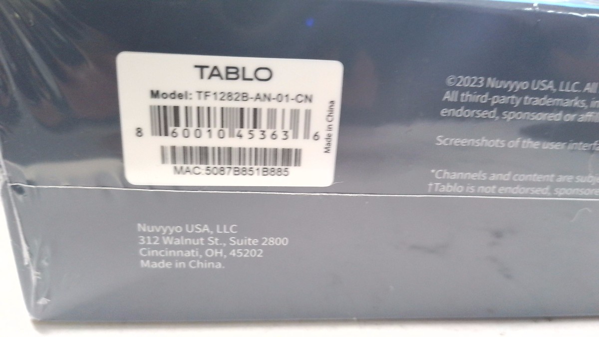 TABLO TF1282B-AN-01-CN (FC2020757)
