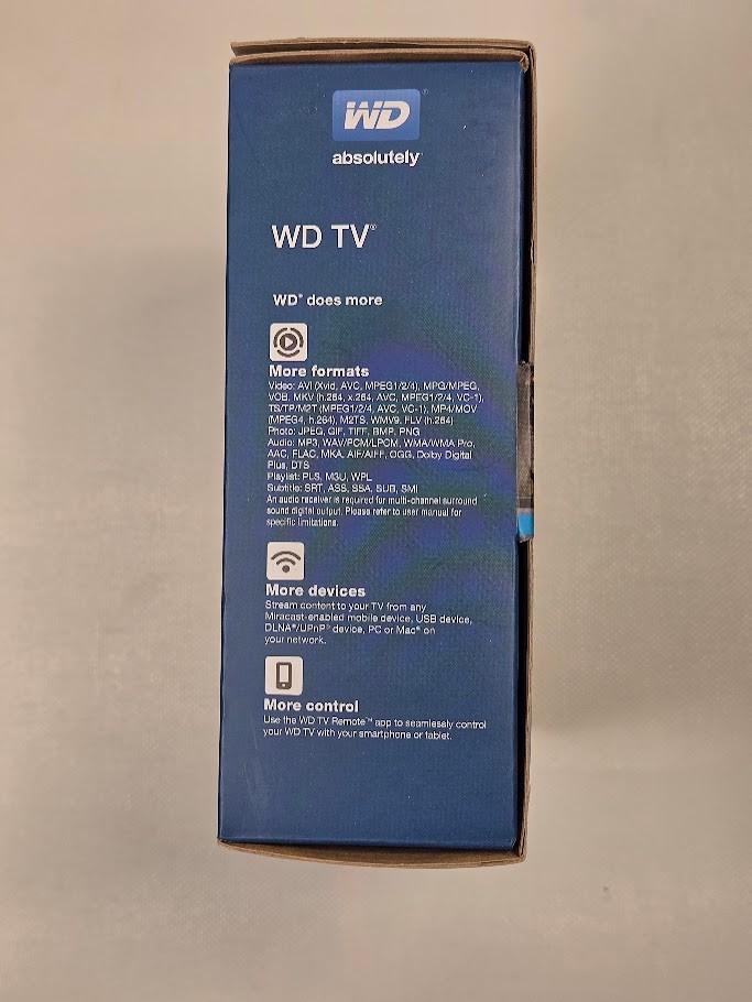 Western Digital WD TV Media Player New in Box (SD2)