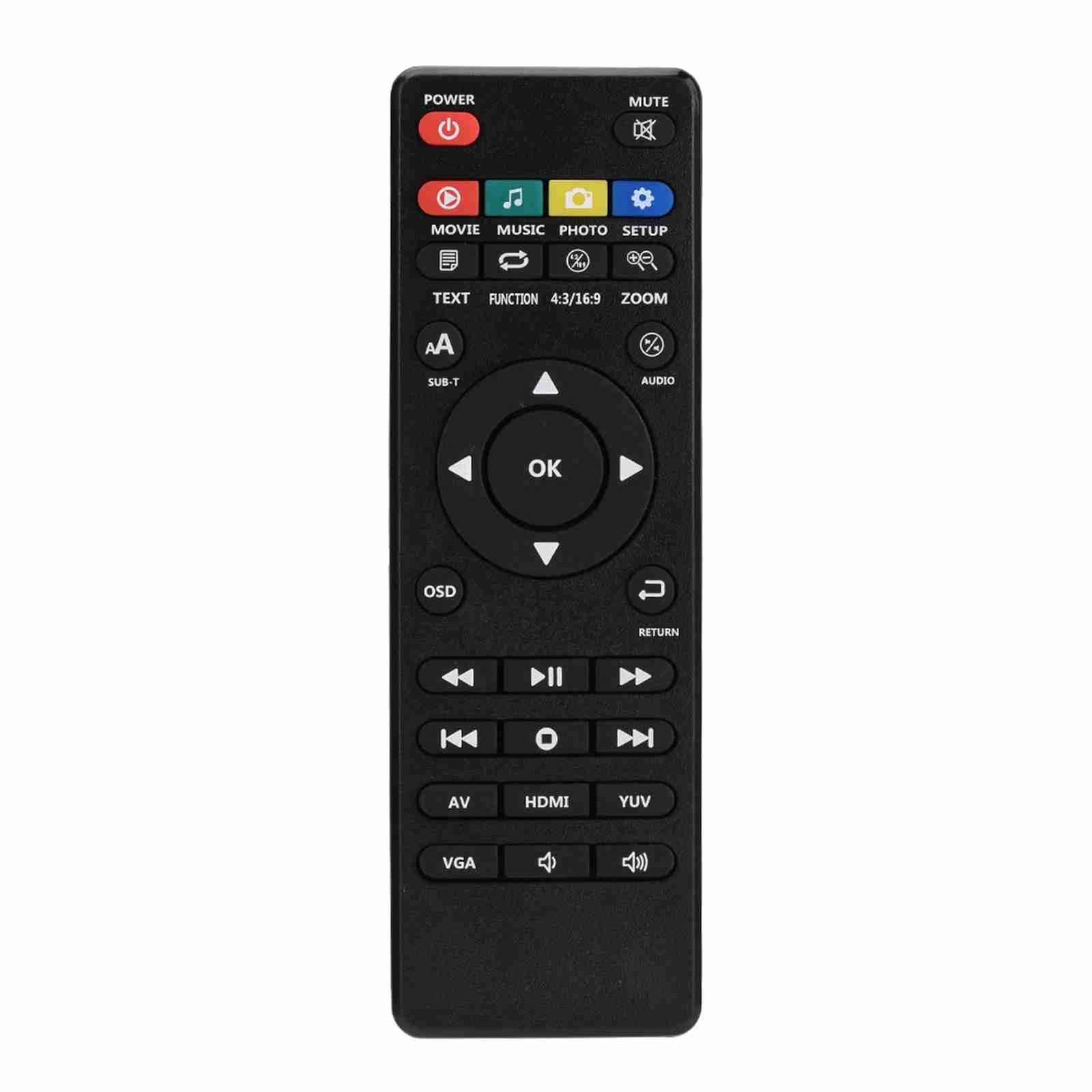 1 Mini HD Media Player Compact 1080P Output For Home Theatre