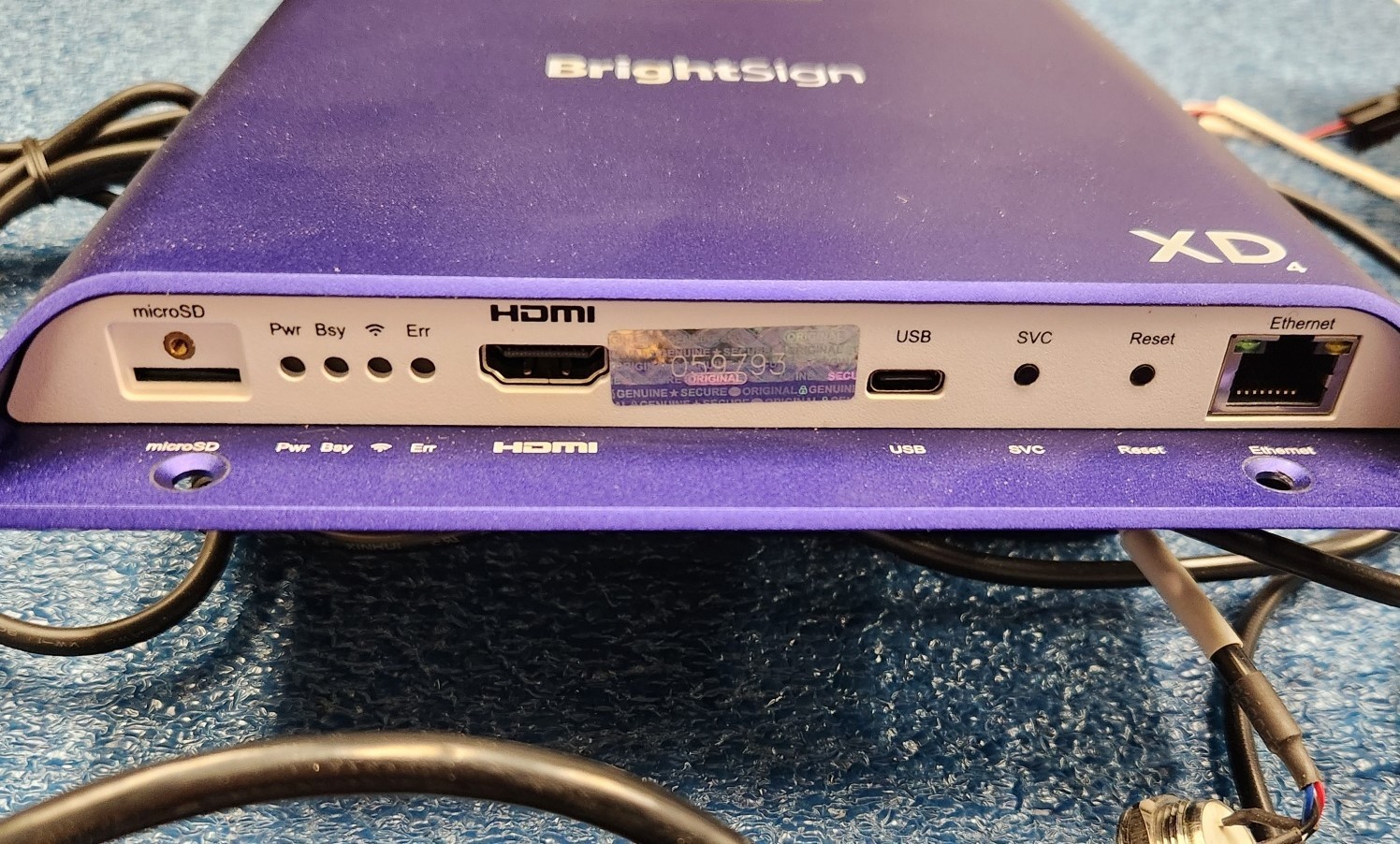 BrightSign XD1034 Digital Signage Media Player HDMI USB Ethernet XD4 Series