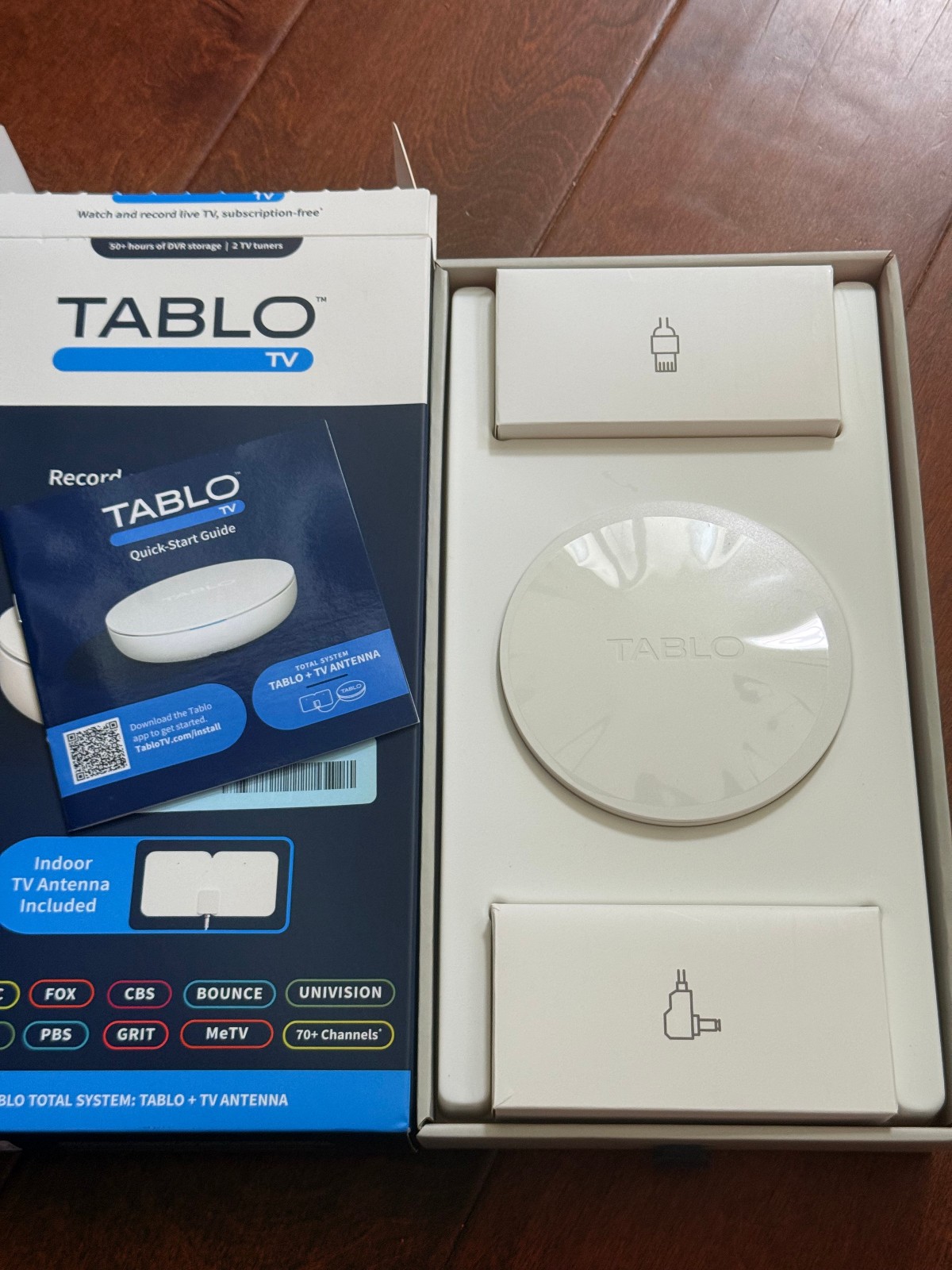 TABLO TV 2-Tuners 50hrs DVR Storage With Antenna TF1282B
