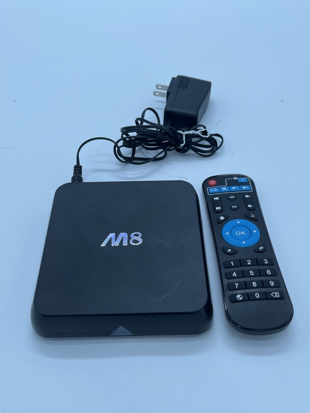 M8 Android TV Box Wireless WiFi HDMI Ethernet Media Player Tested Working