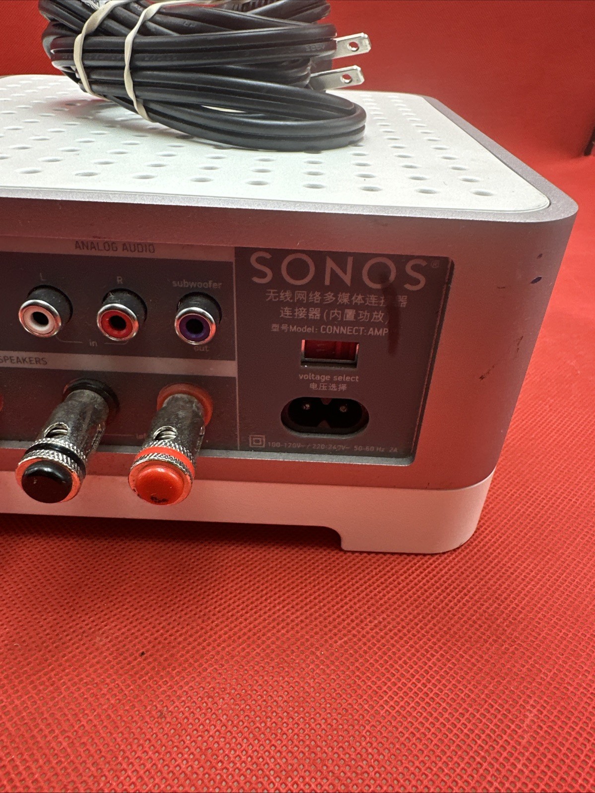 NOT WORKING Sonos Connect Amp 2nd Gen Wireless Streaming Amp W Power Cord