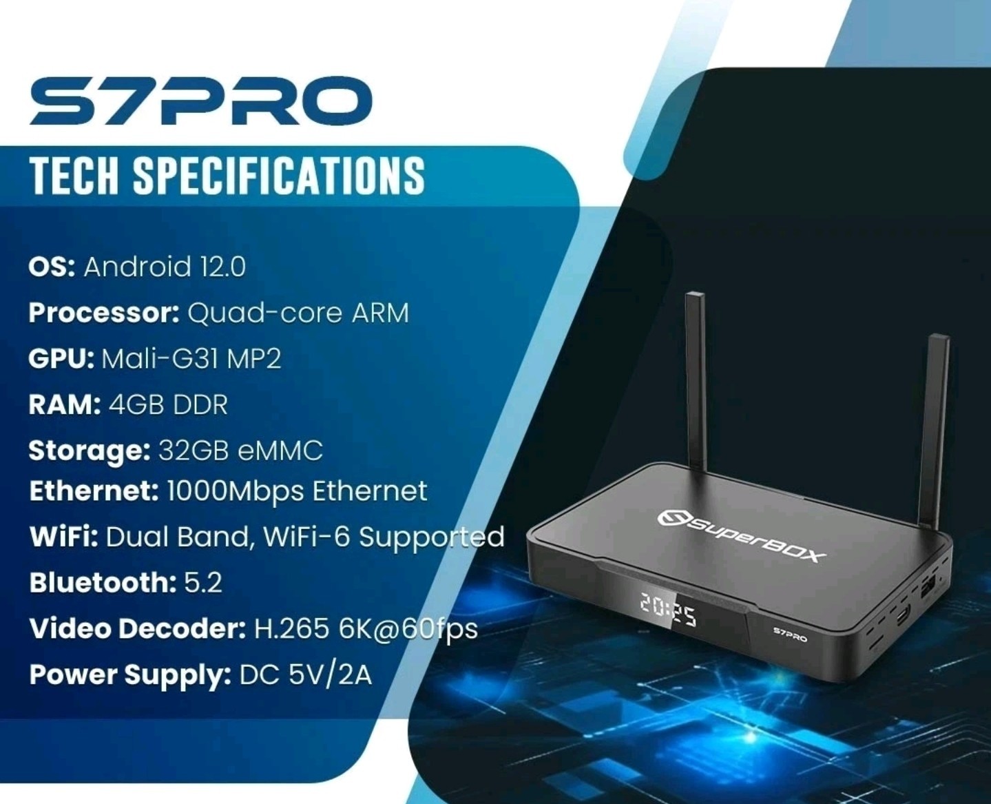 NEW -2026 SUPERBOX S7 PRO Newly Upgraded