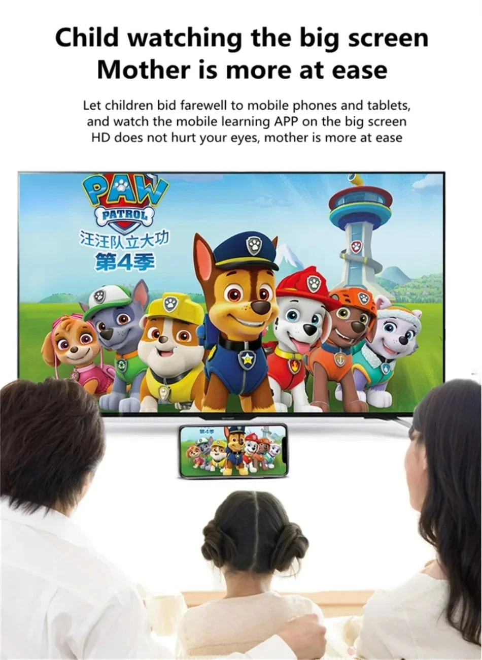 4K WiFi HDMI Anycast Miracast Airplay TV Wireless Display DLNA Dongle Adapter..