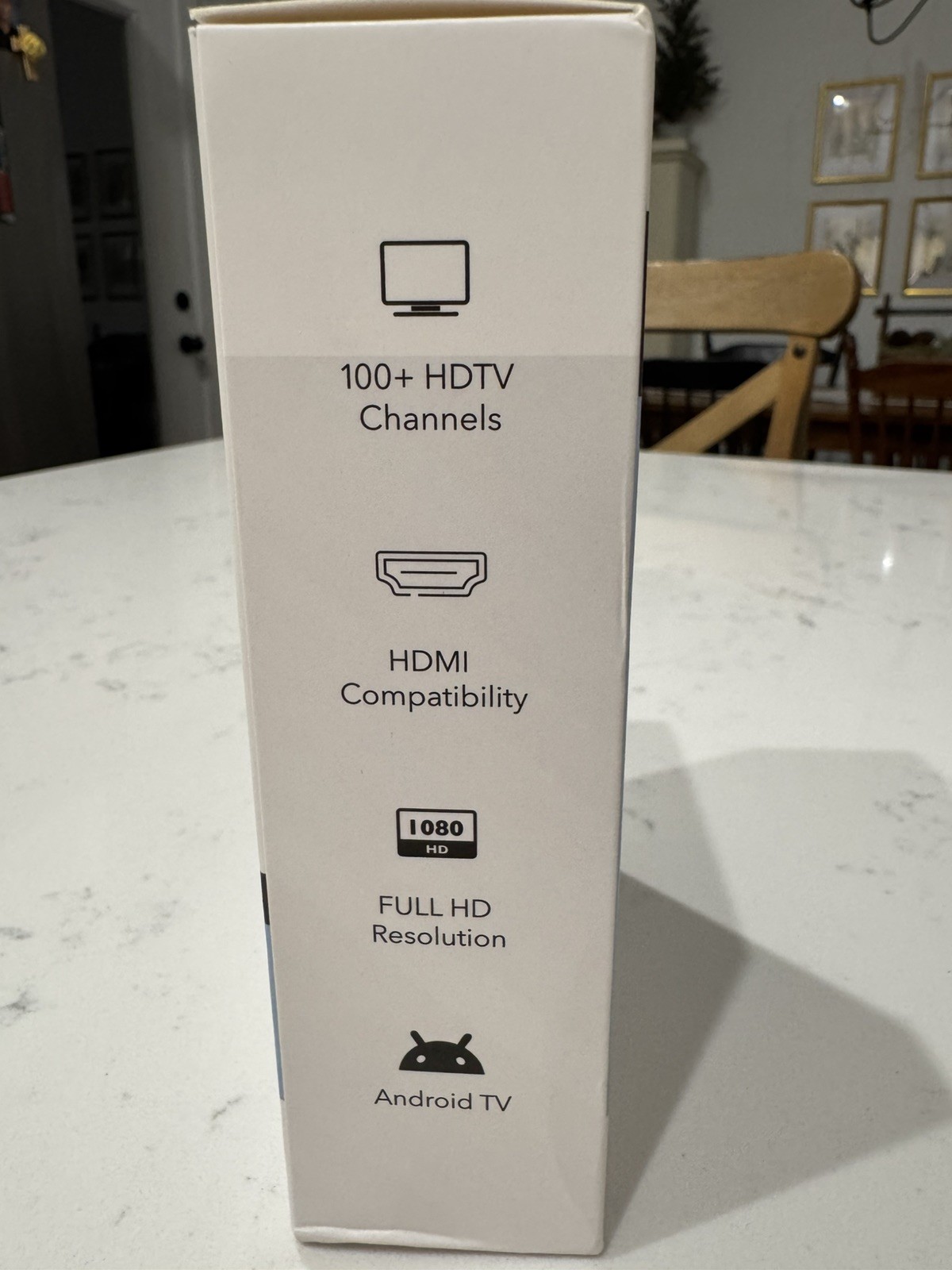 4K TV Stick Chromecast Built In Android TV 8GB 12GB Storage Bluetooth Remote