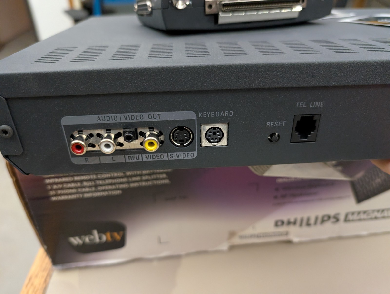 RARE MAT960 Philips Magnavox Webtv Original Internet Receiver W/Parallel Port