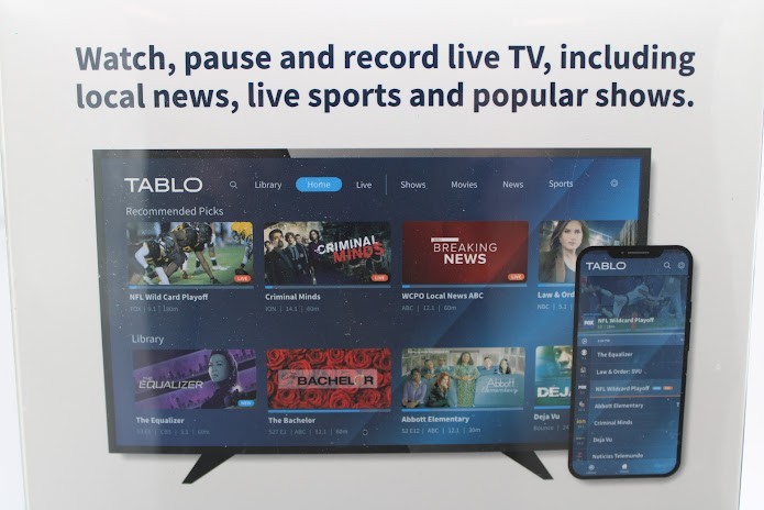 NEW TABLO TV 4th Gen 2 Tuner 128GB 50 Hour OTA Live TV DVR + Indoor Antenna