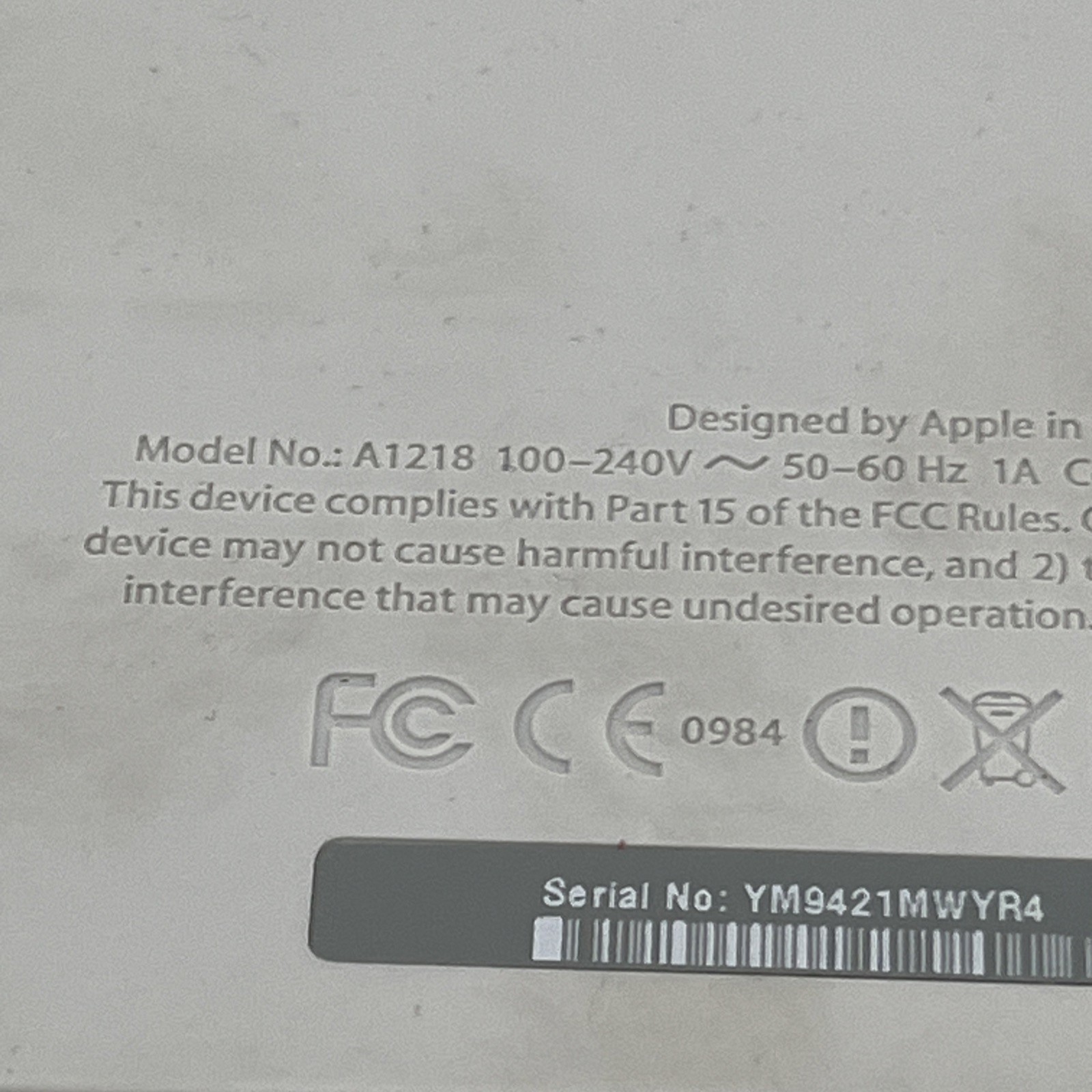 Apple TV A1218 (1st Generation) 160GB Media Streamer –