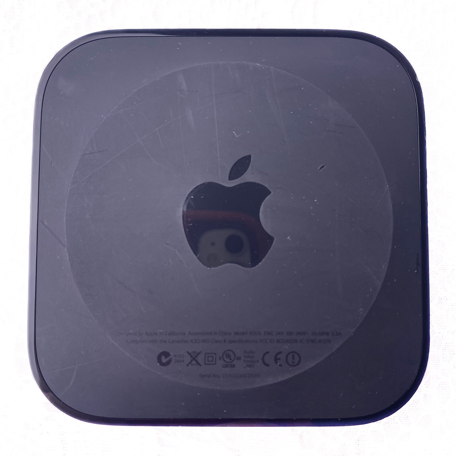 Apple TV 2nd Generation Model: A1378 HD 720p Streamer Black #U8822