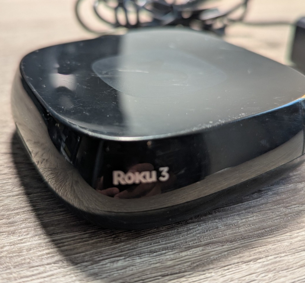 Roku 3 4200X HD Media Streamer Streaming Player HDMI Ethernet Tested Works