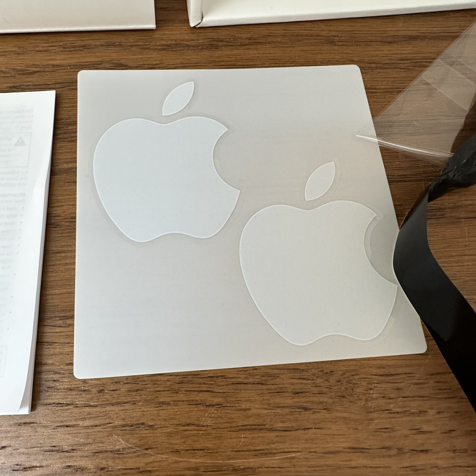 Apple TV 3rd Gen 1080p HDMI Black MD199LL/A A1469 Empty Box Only Stickers Guide