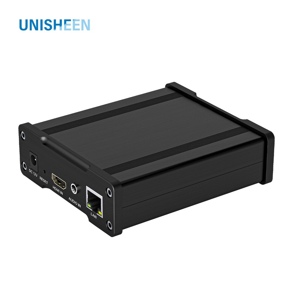 H.265/H.264 NDI Encoder HDMI IP Video Encoder Oled Display Live Stream Product