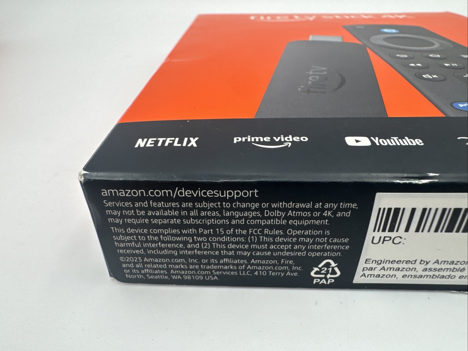 New-Amazon-Fire TV Stick 4K 2nd Gen.-W/ 3rd Gen. Alexa Voice Remote-Free Shippin