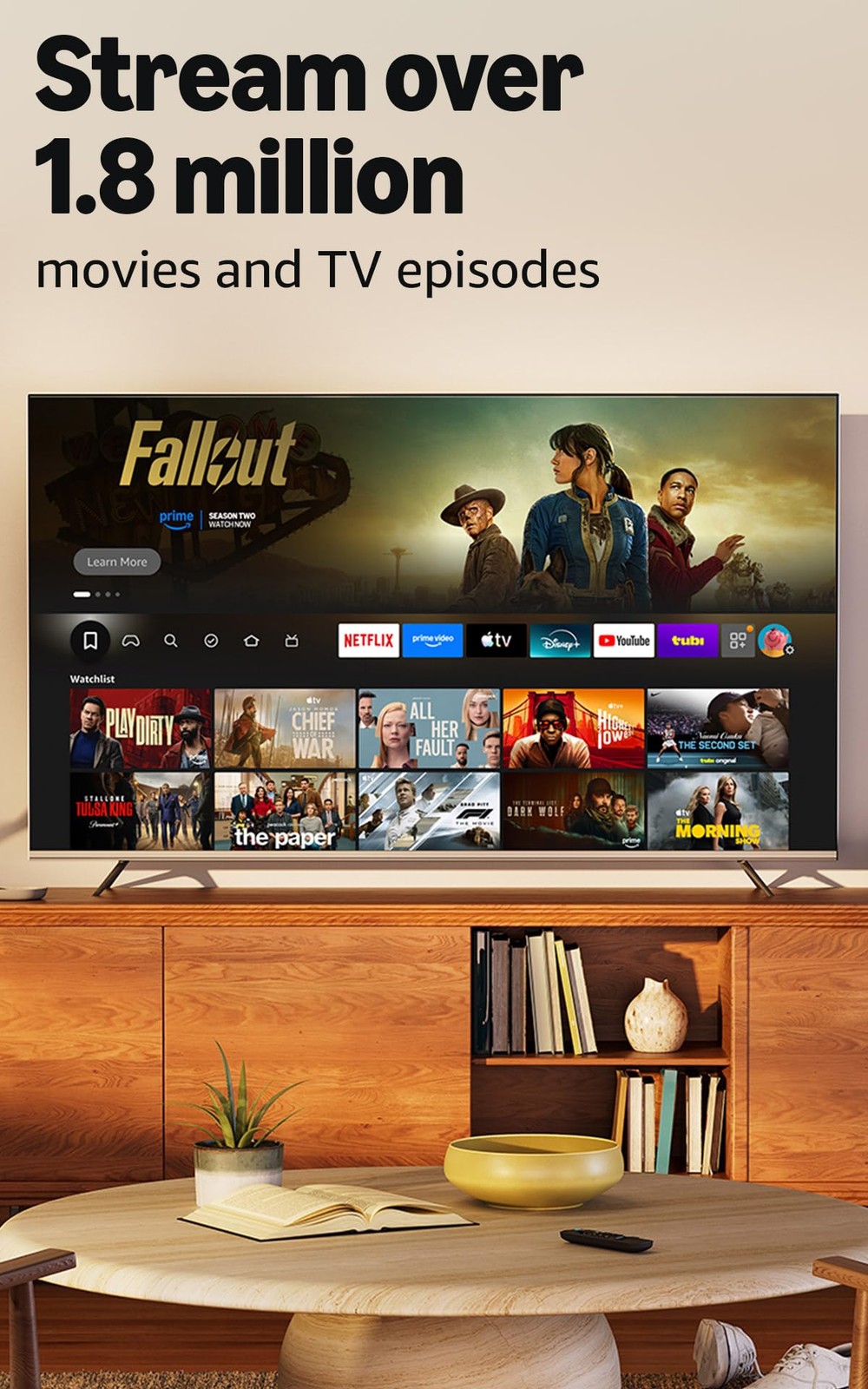 Amazon Fire TV Stick HD (newest model), free and live TV, Alexa Voice…