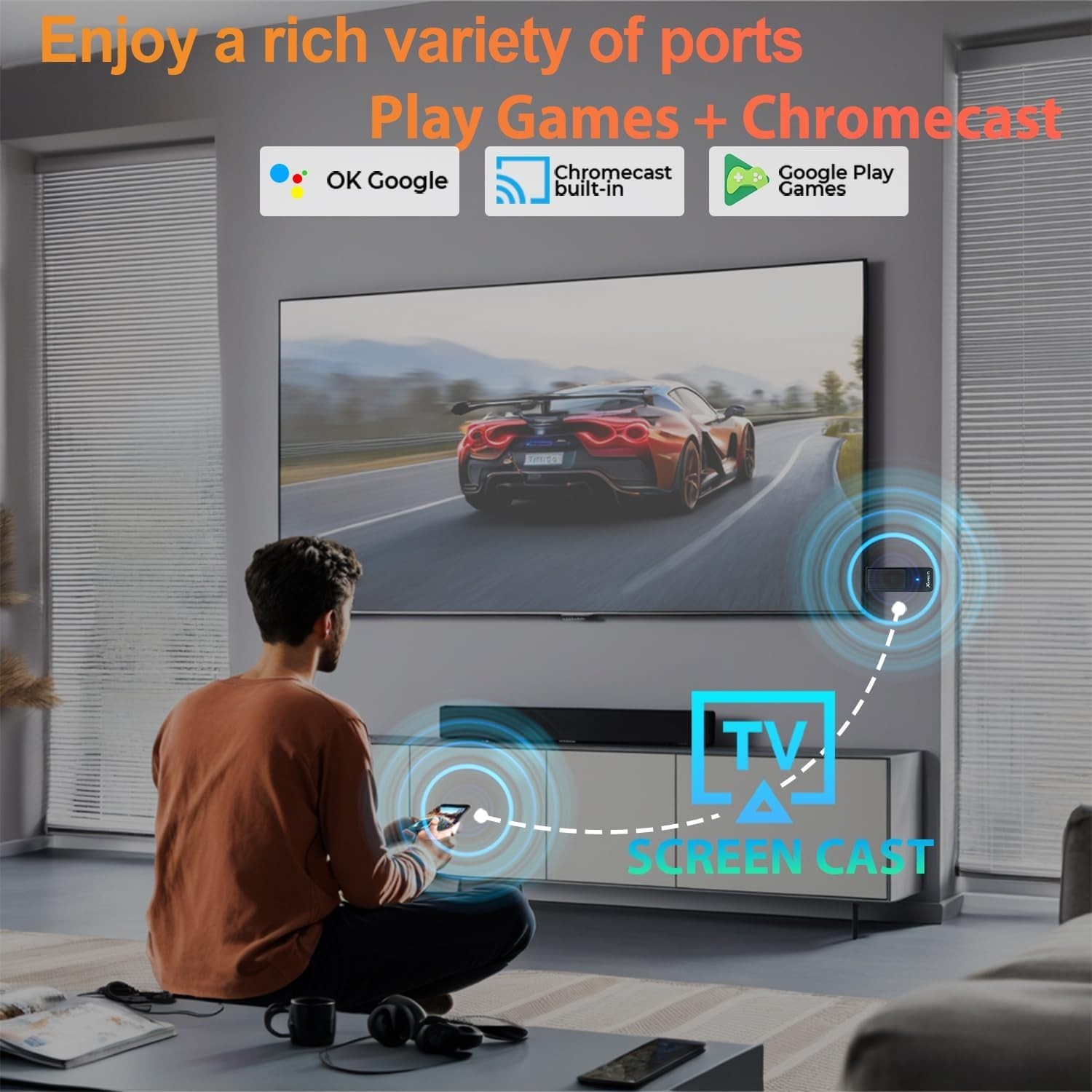 Transform Your TV with 4K Android Stick: Wi-Fi 6 & Bluetooth Voice Remote