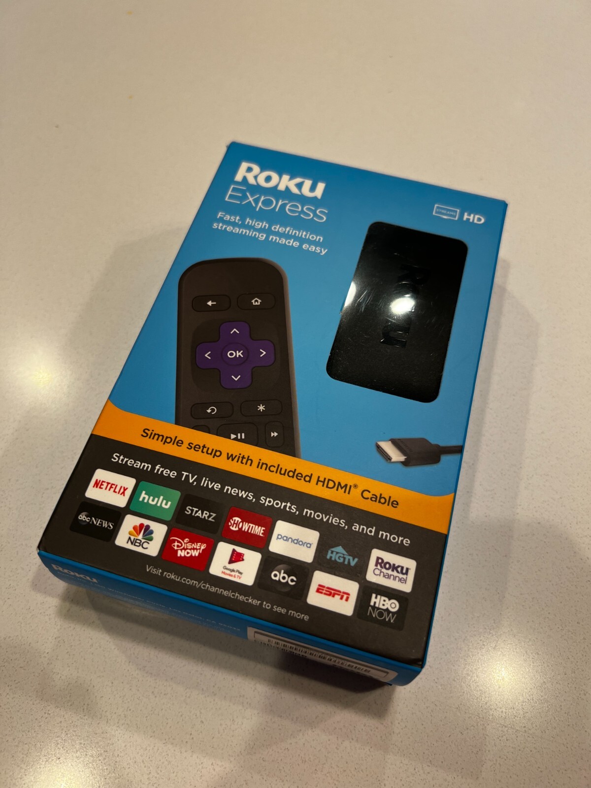 Roku Express HD Streaming Media Player 2019 Model – 3930R