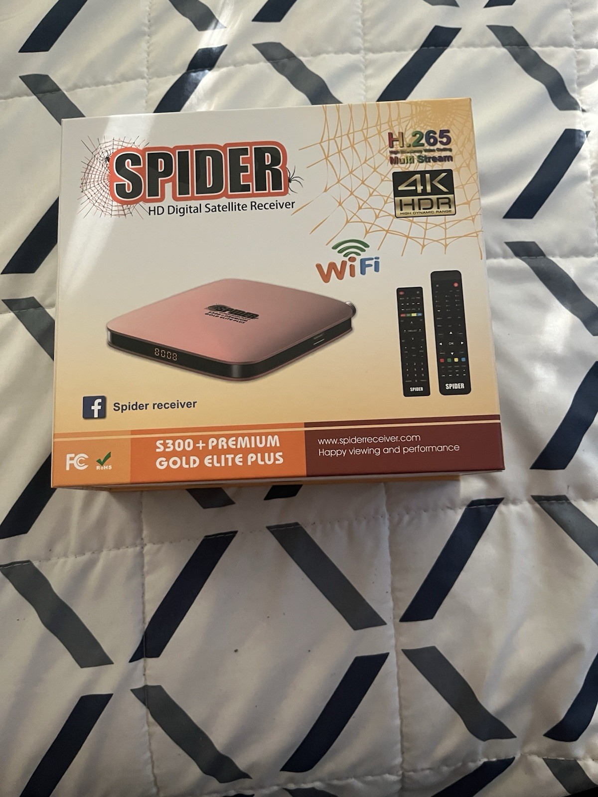 Spider Arabic Receiver سبايدر HD Digital Satellite Receiver Same Day Shipping