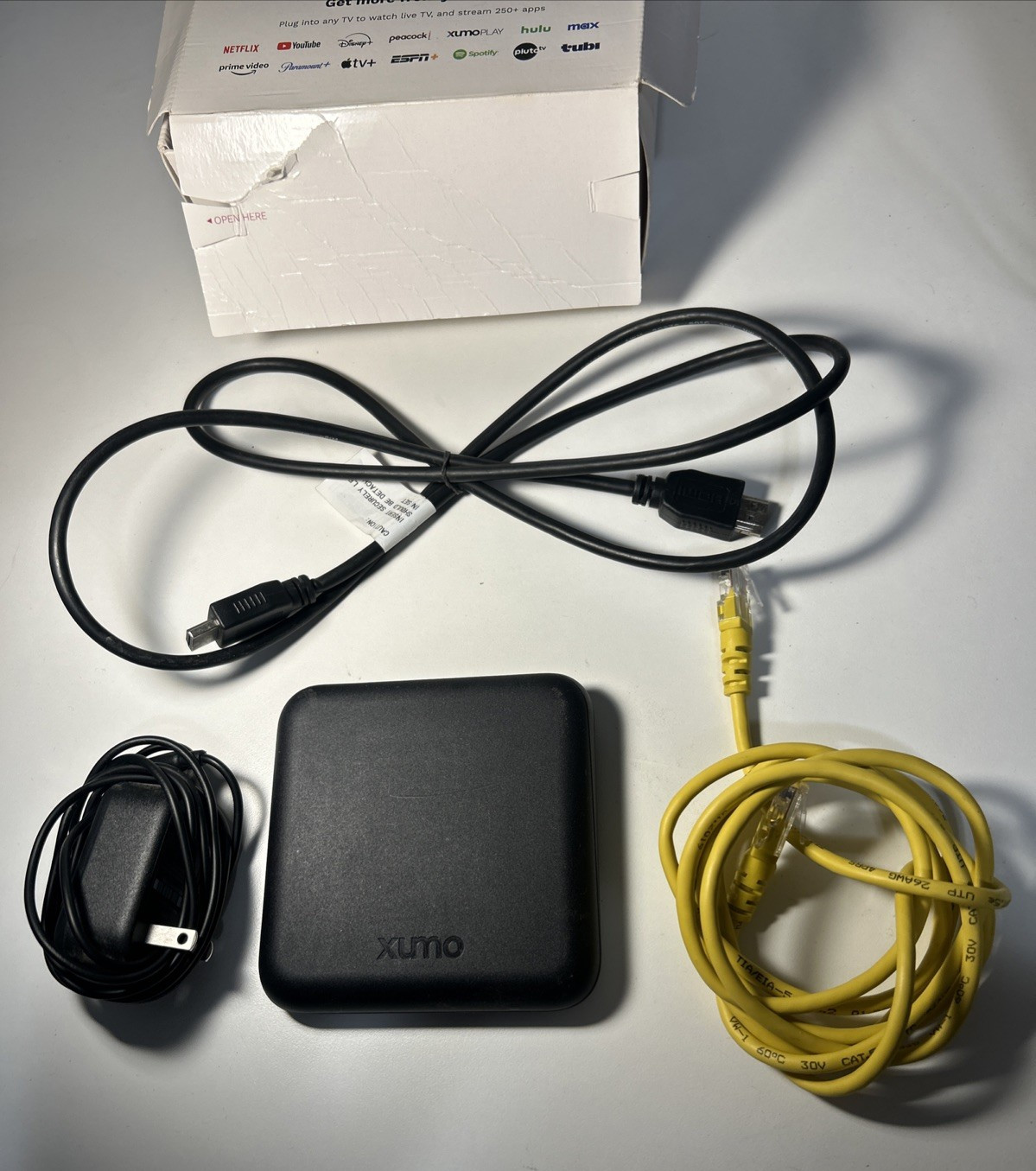 Xumo 4K UHD Stream Box Streaming Model SCXI11BEI Version 1.1 (No Remote)