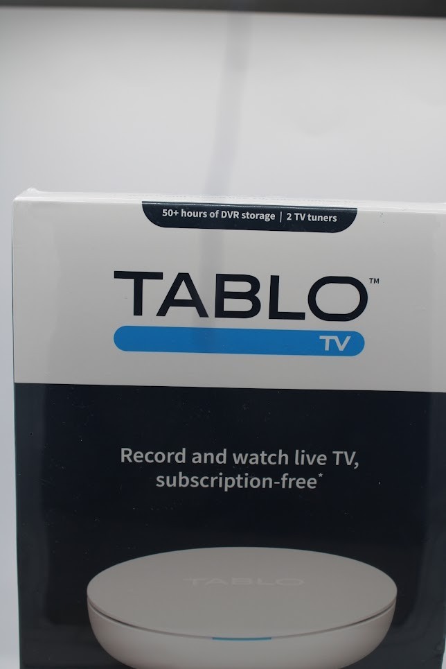 NEW TABLO TV 4th Gen 2 Tuner 128GB 50 Hour OTA Live TV DVR + Indoor Antenna