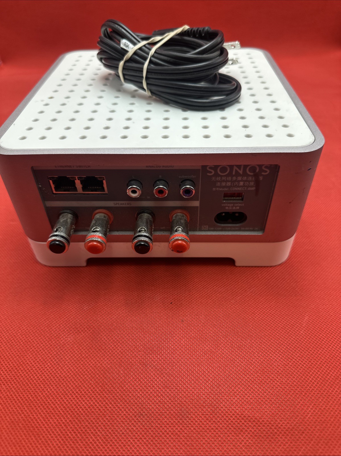 NOT WORKING Sonos Connect Amp 2nd Gen Wireless Streaming Amp W Power Cord