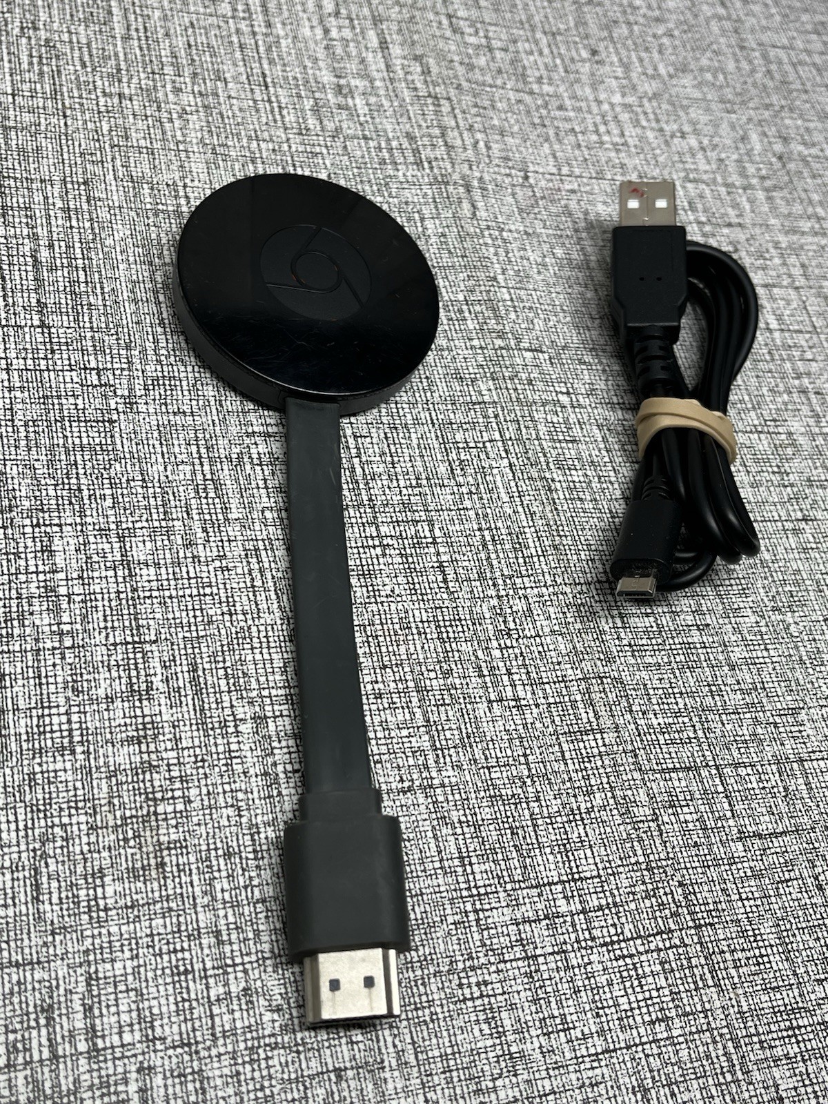 Google Chromecast NC2-6A5 3rd Gen Media Streaming Device w/ Power Cable