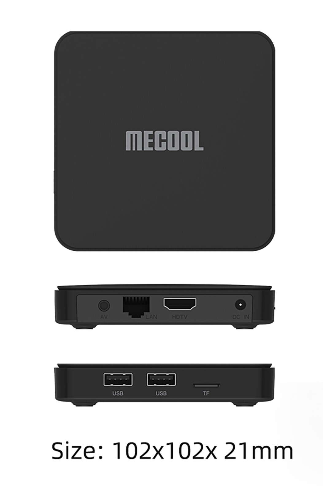 MECOOL KM7 SE Android 11 TV Box Google Certified 2G 32G HDR Media Player Box