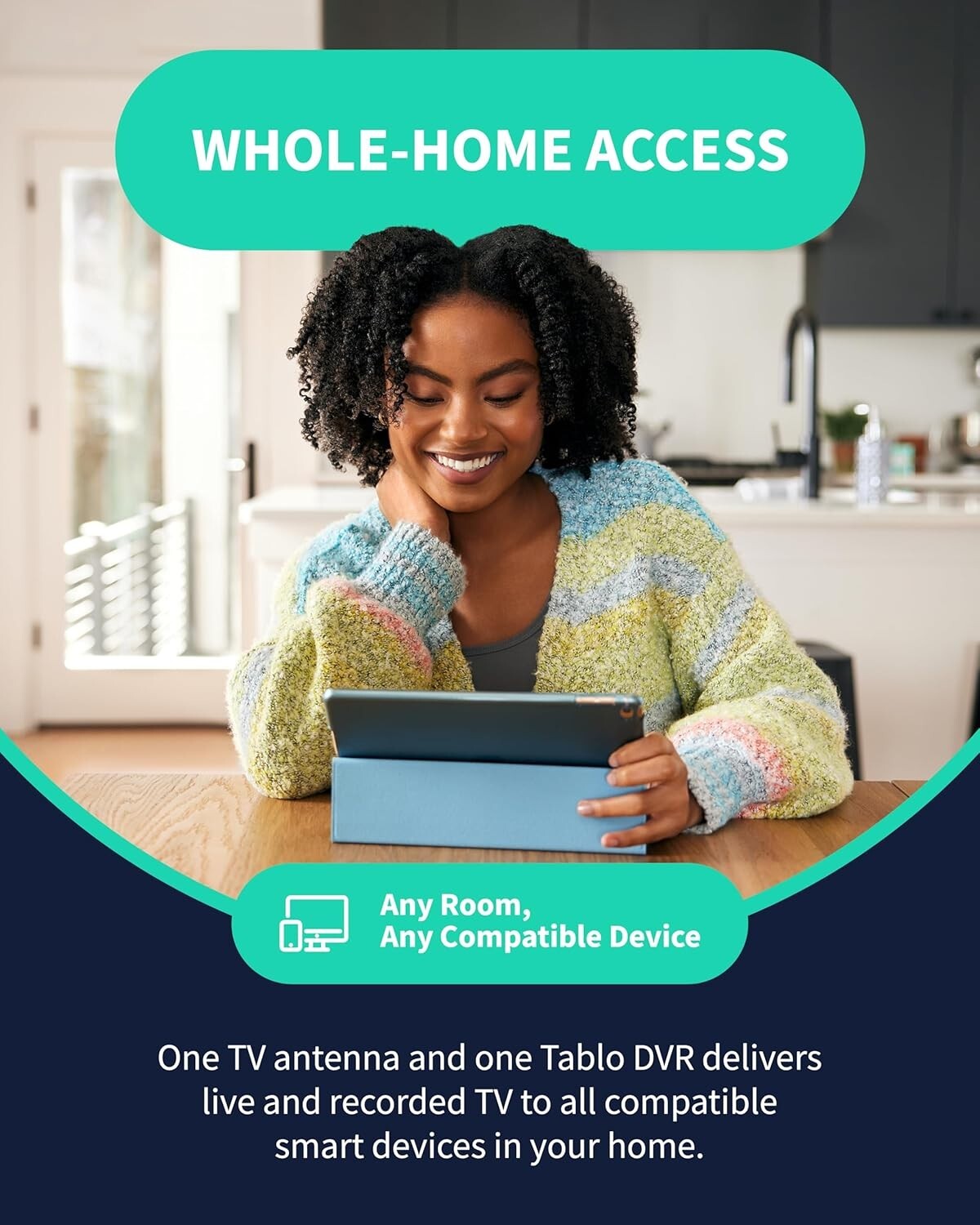 Stream Live TV Anywhere with Tablo 4th Gen OTA DVR – No Subscriptions Required=