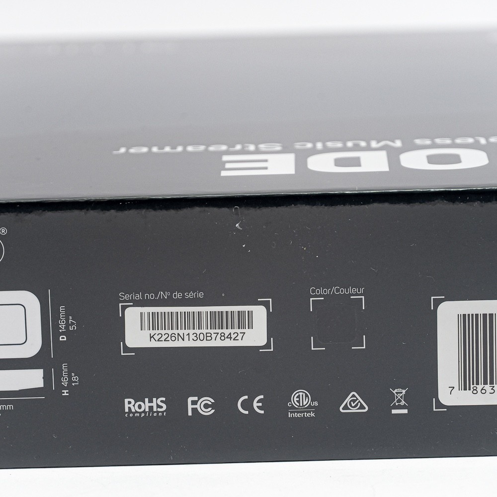 Bluesound NODE 2i Wireless Hi-Res Music Streamer DAC BluOS AirPlay 2 – Black