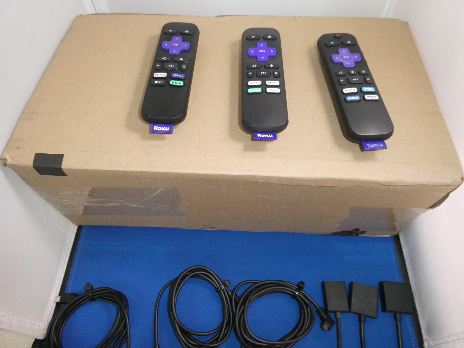 Roku Remotes, Power Adapters and HDMI Cables