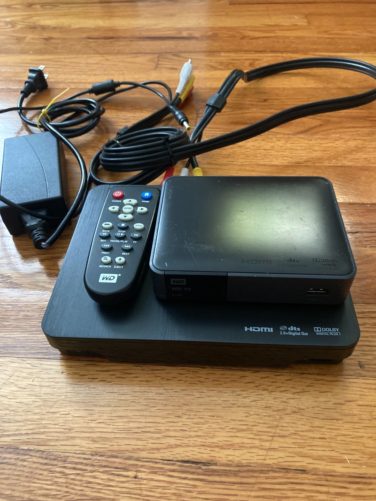 WD TV Live Hub 1TB Media Center, Remote & Cable Tested, WD TV Live, MI Box