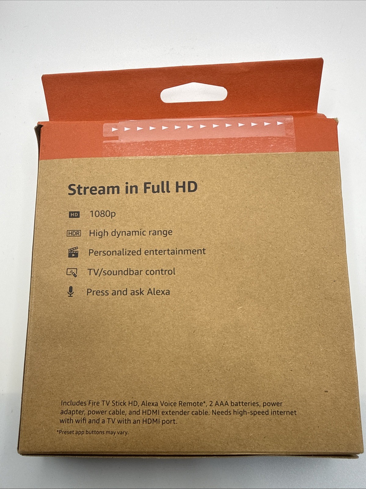 Amazon Fire TV Stick HD 8GB Wi-Fi 5 1080p Streaming Device Alexa Remote New