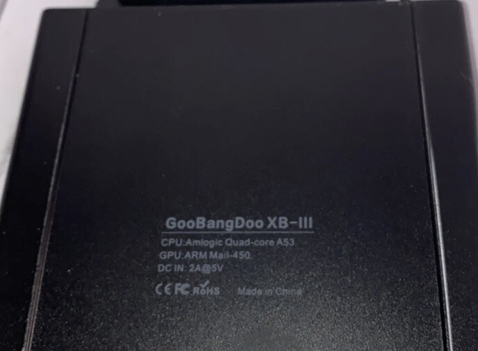 Android 7.1 TV Box, ABOX XB-III Android TV Box with 2GB RAM 16GB ROM FOR PARTS