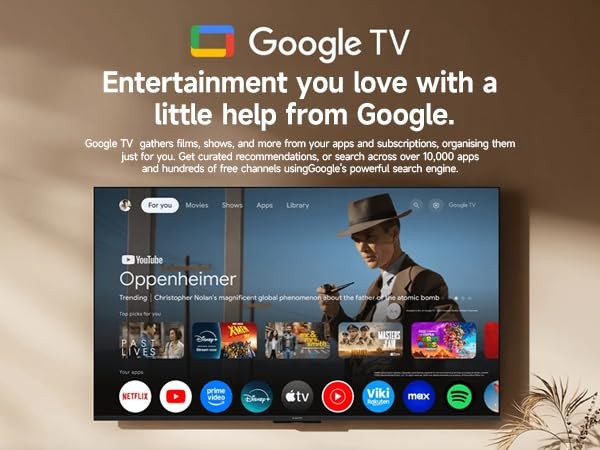 Xiaomi Tv S 3Rd Gen – 4K Uhd Google Tv 32Gb Memory Dolby Vision Atmos Wifi 6
