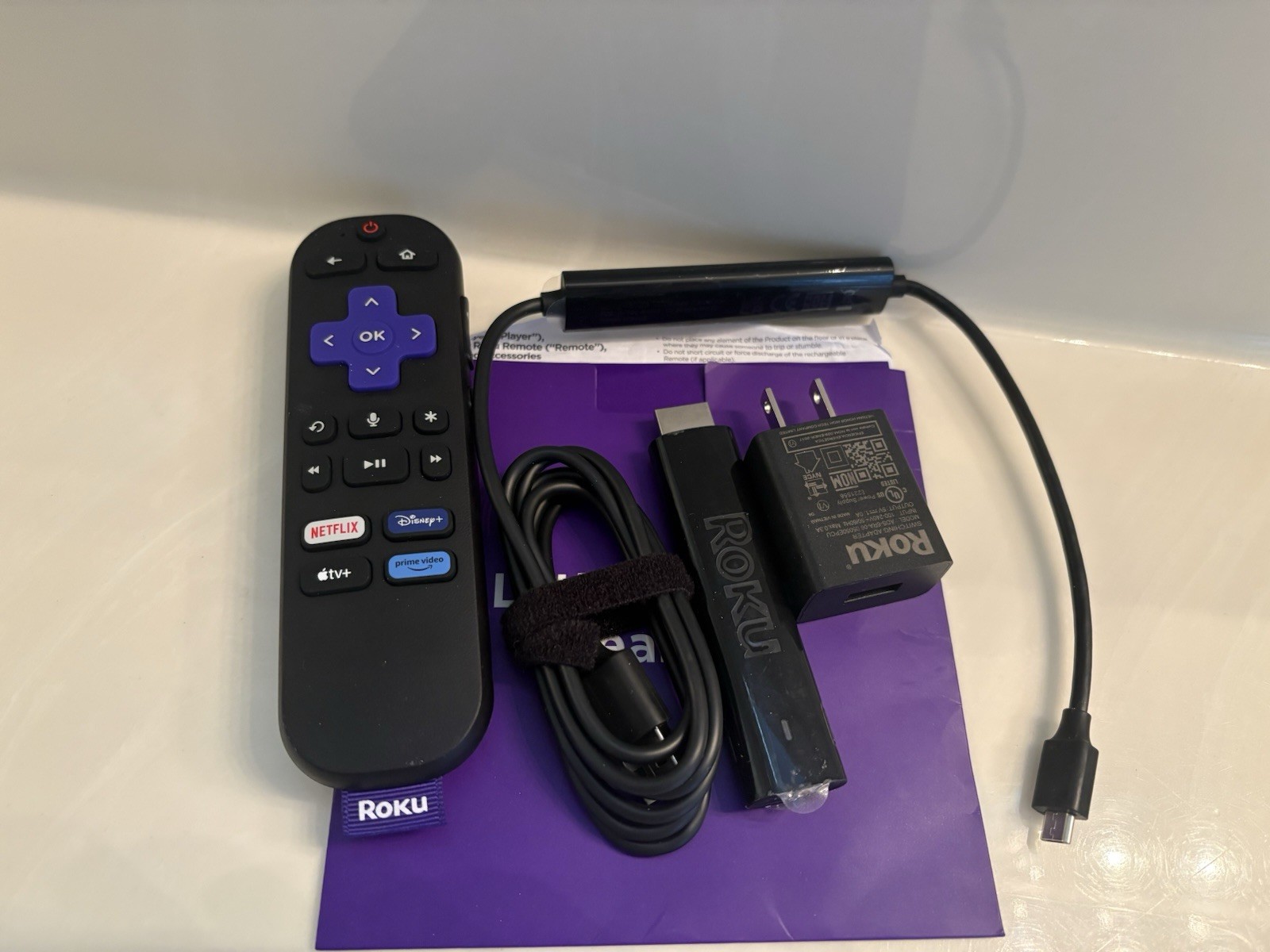 Roku Streaming Stick 4K HDR Dolby Vision Streaming (3820X2) w/ Voice Remote