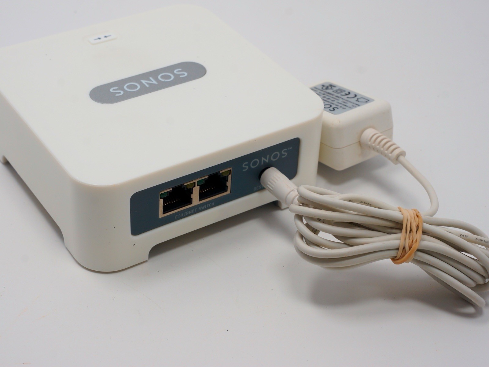 SONOS BRIDGE Wireless HiFi System – ZoneBridge BR100 – White + POWER ADAPTER!