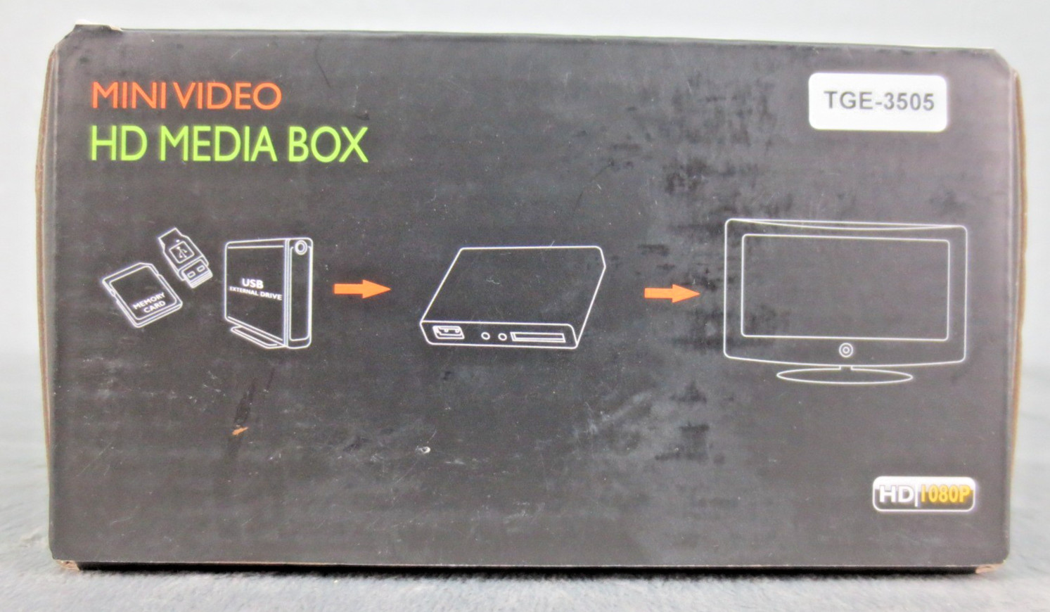 TGE Mini HD MEDIA BOX 1080p Video*Audio*Pictures*Subtitles Opened Box BRAND NEW