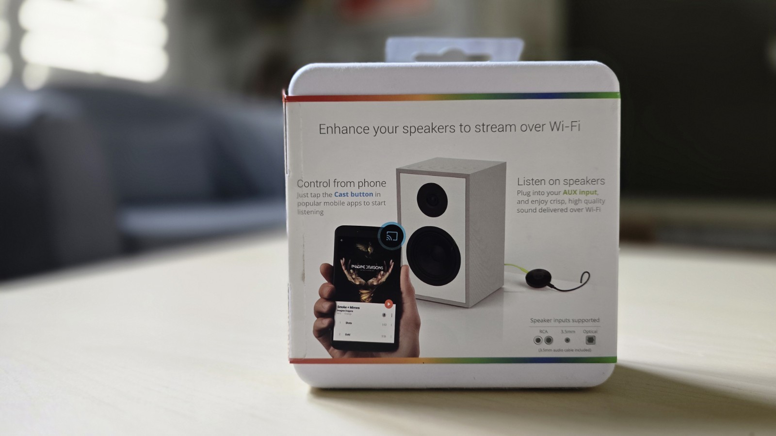 Google Chromecast Audio RUX-J42 – New Sealed in Original Box – Discontinued