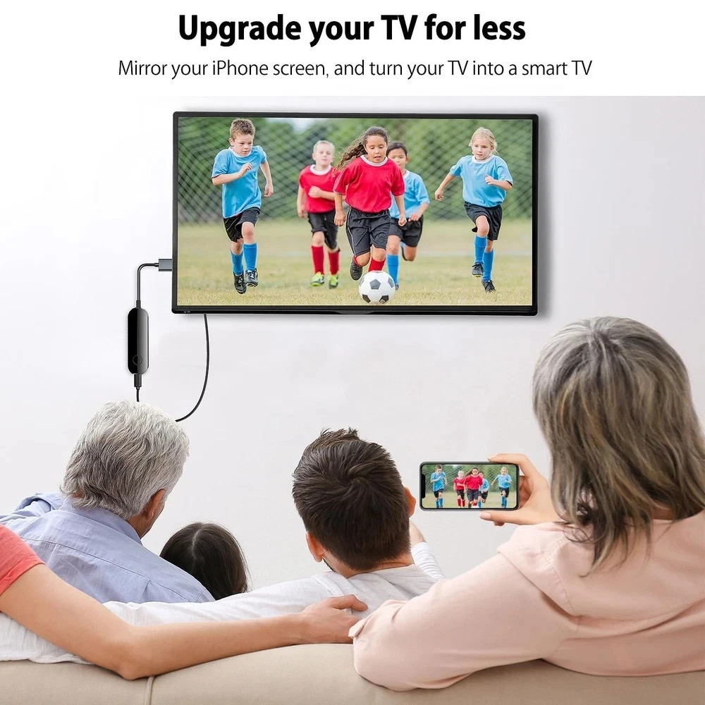 iShare iOS Wireless HDMI Display Adapter (iOS only), Streaming Device for All…